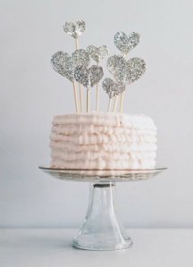 My DIY cake topper inspiration from the perfectpalette.com